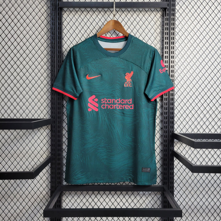 Camisa Liverpool Segundo Uniforme 23/24 Nike Torcedor Masculina