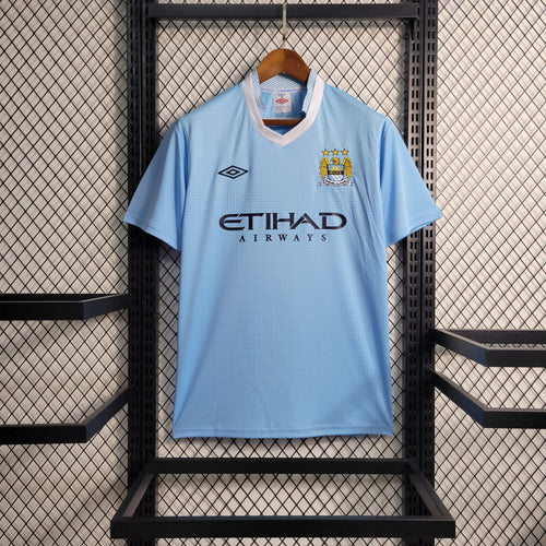 Camisa Retrô Manchester City 2011/2012 | Umbro Masculina - Azul