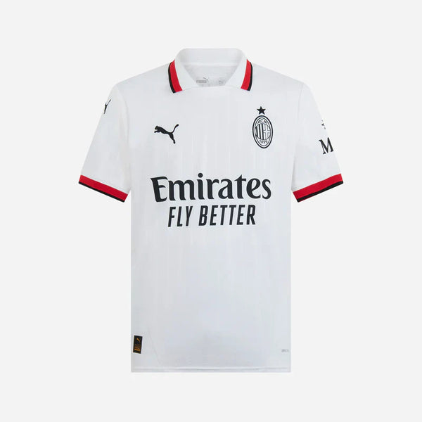 Camisa AC Milan Away 24/25 Torcedor Masculino - Branco