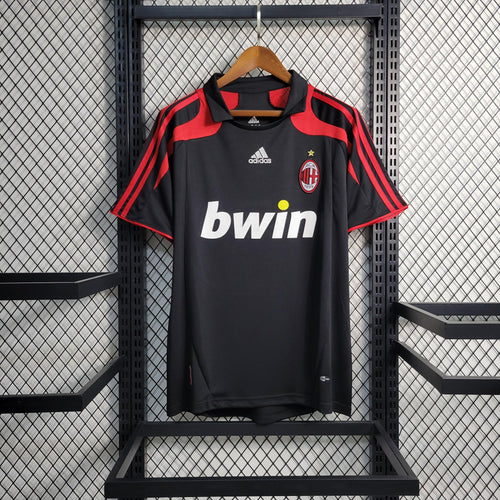 Camisa Retrô Milan 07/2008 | Adidas Masculina - Preta