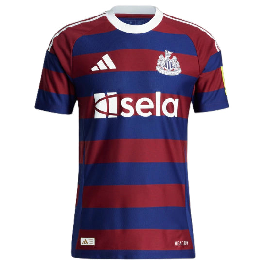 Camisa Newcastle United Home 24/25 Torcedor Masculina - Vermelha e Azul