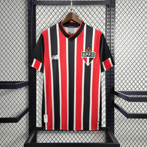 Camisa São Paulo Home 24/25 Torcedor New Balance Masculina - Vermelho