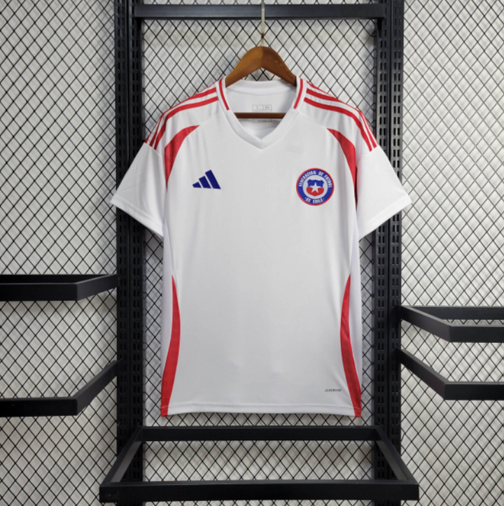 Camisa Chile Away 24/25 Torcedor Adidas Masculina - Branca