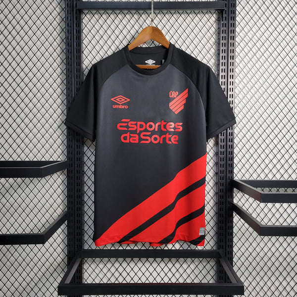 Camisa Athlético Paranaense 24/25 Torcedor Umbro Masculina - Preta