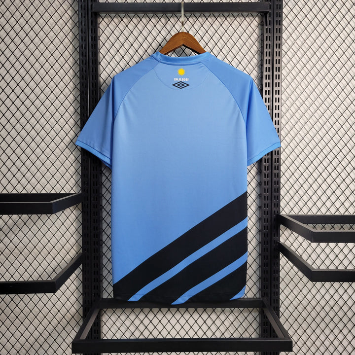 Camisa Athlético Paranaense 23/24 Torcedor Umbro Masculina - Azul