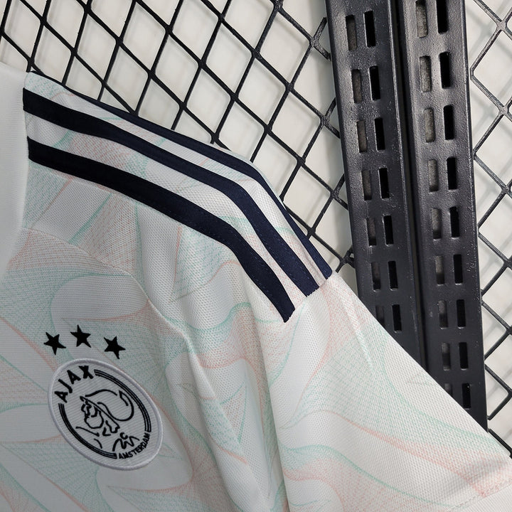 Camisa II Ajax Branca Away 2023/2024 – Adidas Versão Torcedor