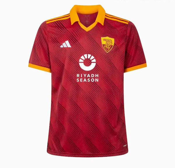 Camisa Roma Home Edição especial 24/25 Torcedor Adidas Masculina - Vermelho