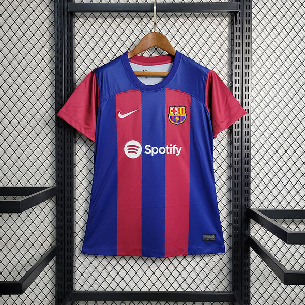 Camisa Barcelona Home 23/24 Torcedor Nike Feminina