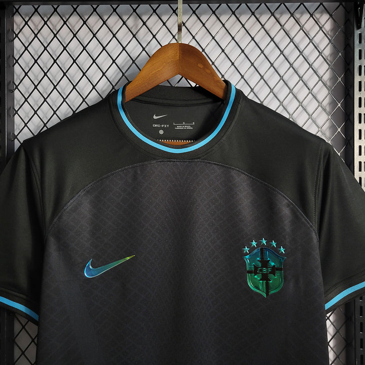 Camisa Brasil Away Torcedor Nike Masculina - Edição Especial Preta