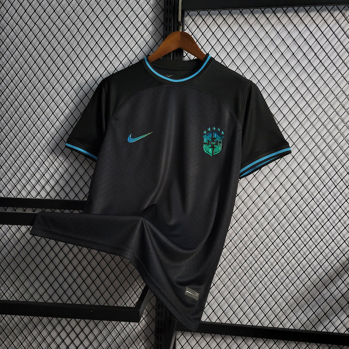 Camisa Brasil Away Torcedor Nike Masculina - Edição Especial Preta