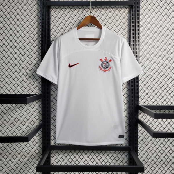 Camisa Corinthians Home 24/25 Torcedor Masculina Nike - Branca