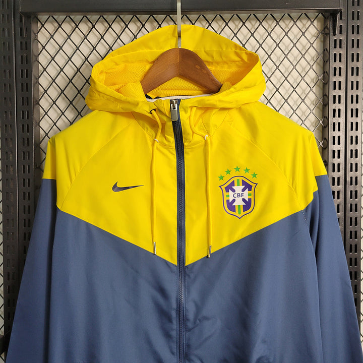 Corta Vento Brasil Nike Masculina - Amarelo