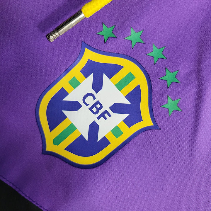 Corta Vento Brasil Nike Masculina - Roxo