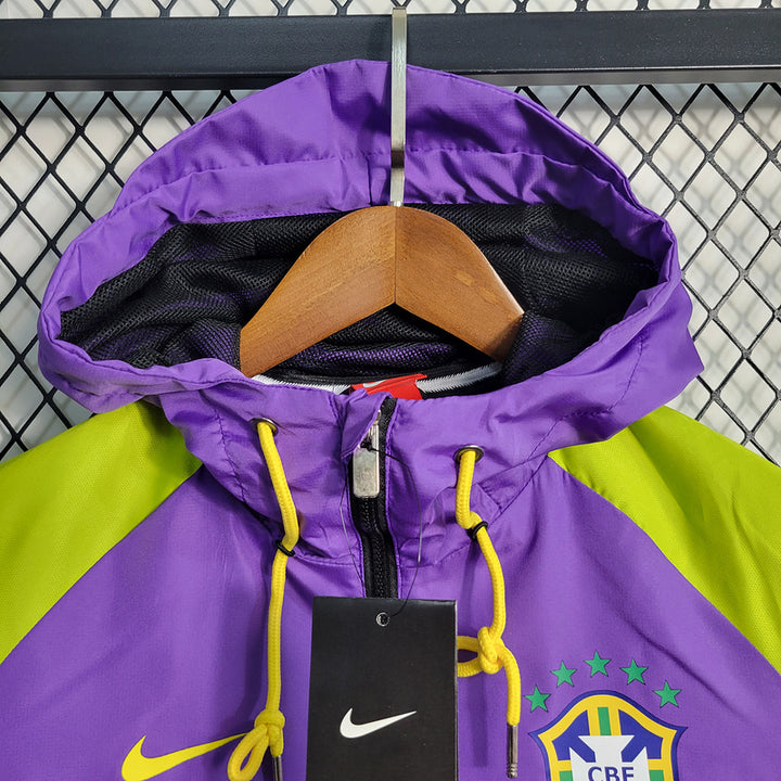 Corta Vento Brasil Nike Masculina - Roxo