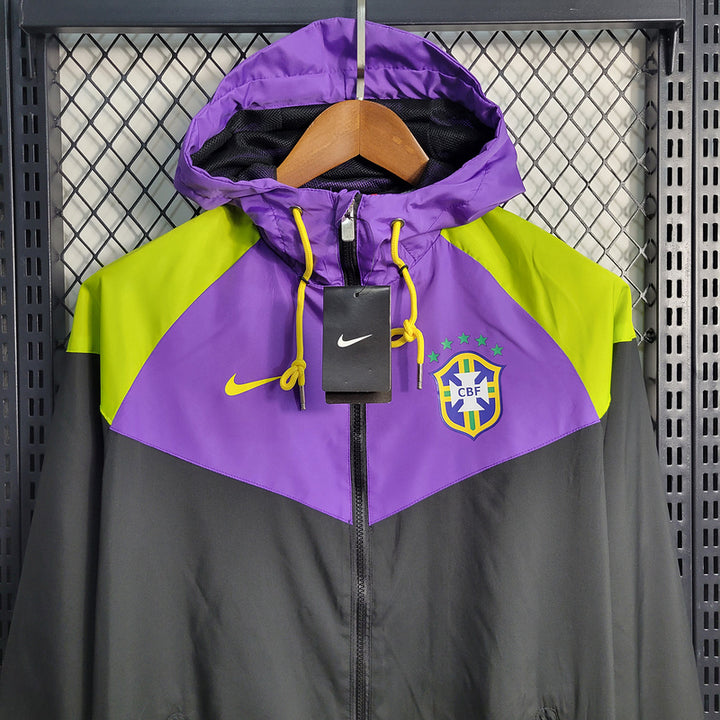 Corta Vento Brasil Nike Masculina - Roxo