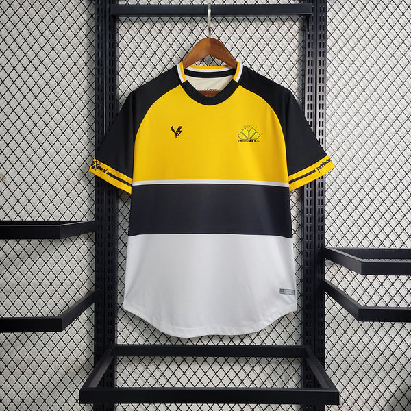 Camisa Criciúma Home 22/23 Torcedor Masculina - Amarela