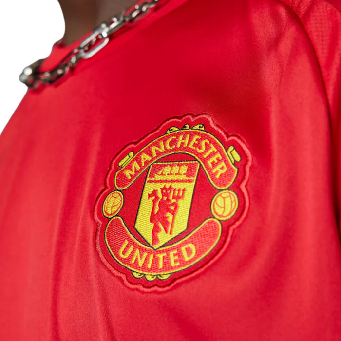 Camisa Manchester United Home 24/25 Torcedor Adidas Masculina - Vermelho 