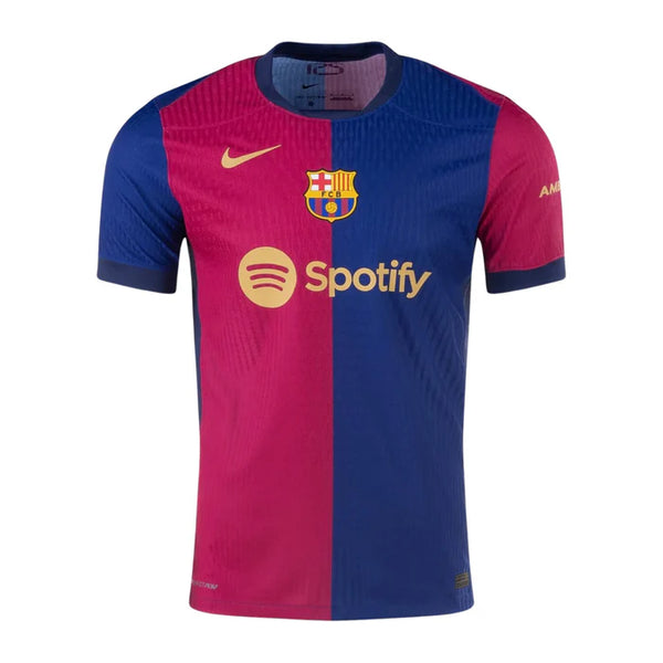 Camisa Barcelona Home 24/25 - Torcedor Masculina - Azul e Vermelho