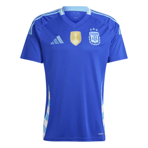 Camisa Argentina Away 24/25 Torcedor Adidas Masculina - Azul Escuro