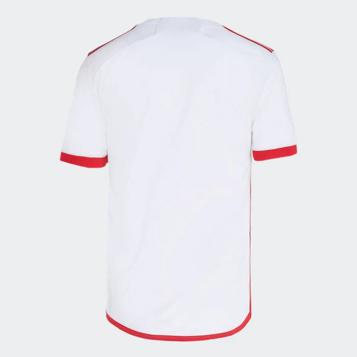 Camisa Flamengo Away 24/25 Torcedor Adidas Masculina - Branca