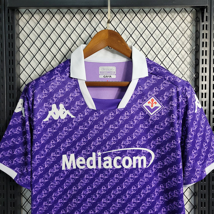 Camisa Fiorentina - 23/24 Torcedor Kappa Masculina