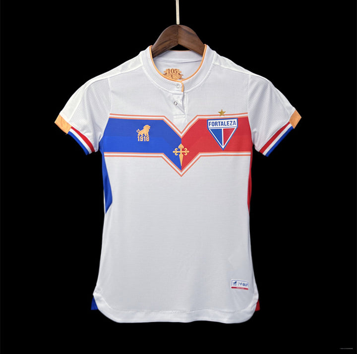 Camisa Fortaleza Away 23/24 Torcedor Reebok Feminina - Branca