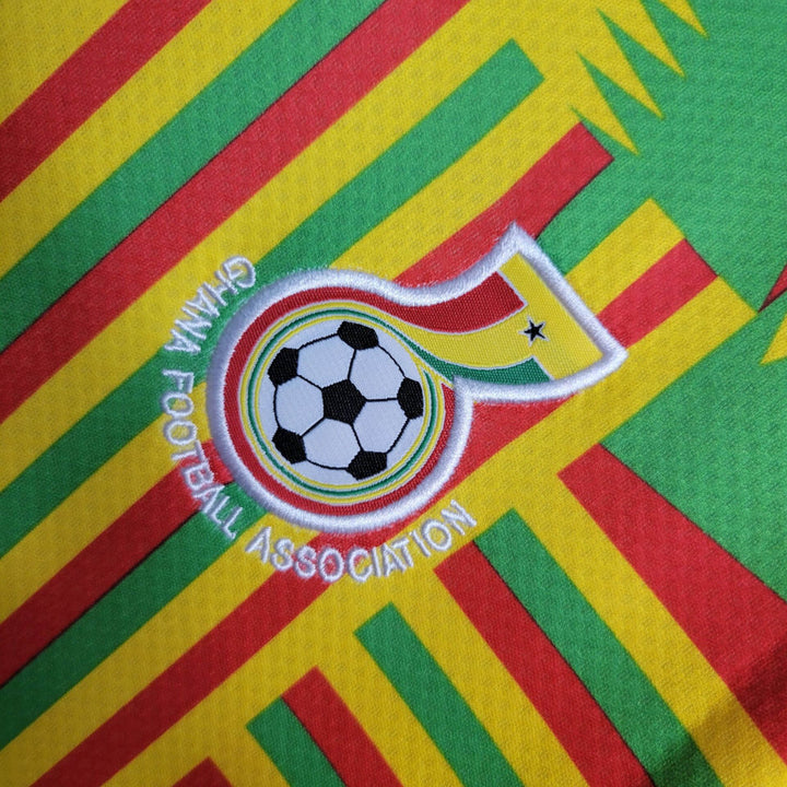 Camisa Ghana Home 23/24 Torcedor Puma Masculina - Amarela