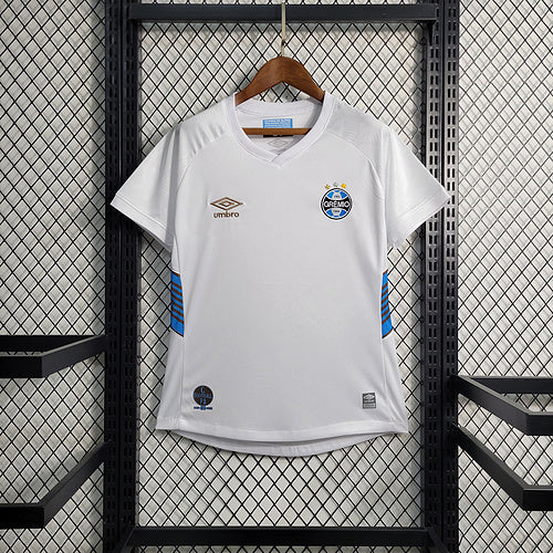 Camisa Grêmio Away 23/24 Torcedor Umbro Feminina - Branca