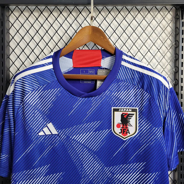 Camisa Japão Home 23/24 Torcedor Adidas Masculina - Azul Escuro