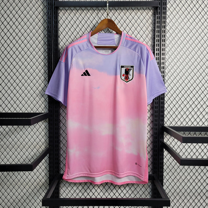 Camisa Japão Away 23/24 Torcedor Adidas Masculina - Rosa