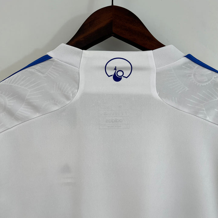 Camisa Leeds Home I 23/24 Masculina Modelo Torcedor - Branca