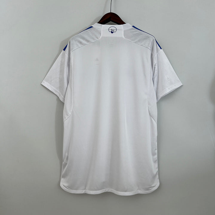 Camisa Leeds Home I 23/24 Masculina Modelo Torcedor - Branca