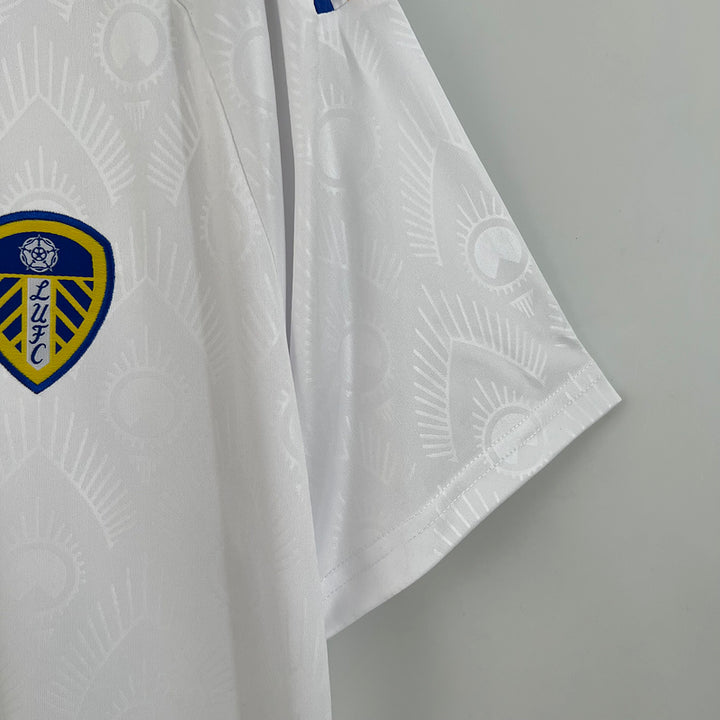 Camisa Leeds Home I 23/24 Masculina Modelo Torcedor - Branca