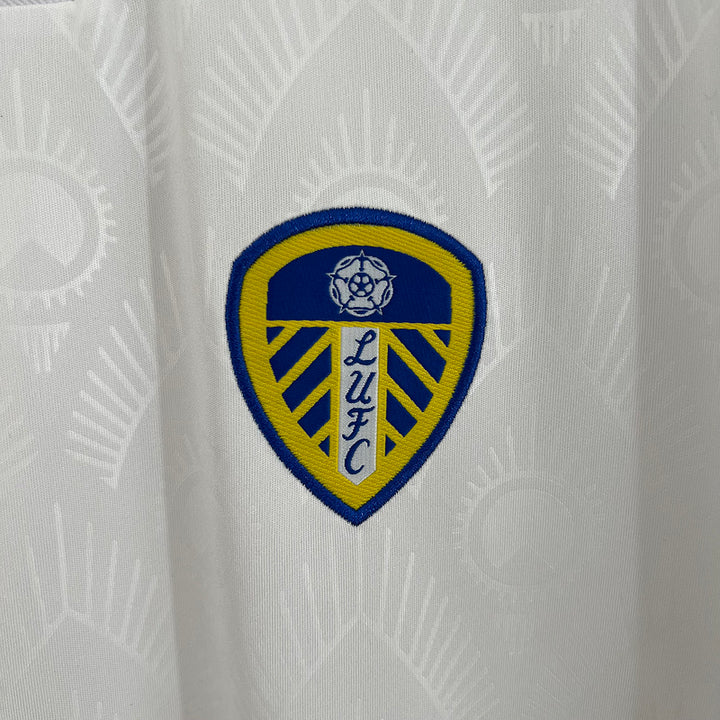 Camisa Leeds Home I 23/24 Masculina Modelo Torcedor - Branca