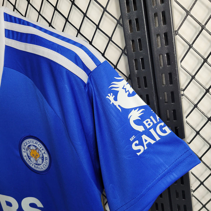 Camisa Leicester City - 23/24 Torcedor Adidas Masculino - Azul