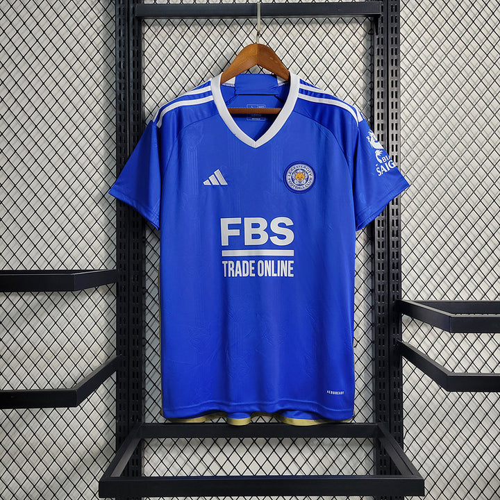 Camisa Leicester City - 23/24 Torcedor Adidas Masculino - Azul