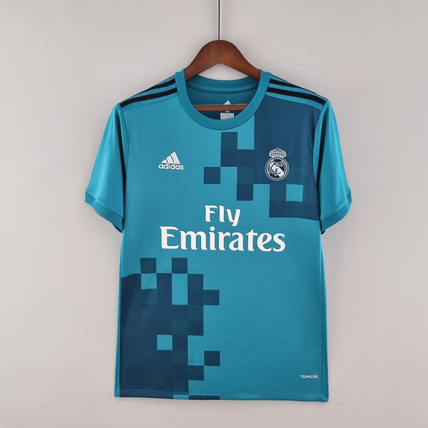 Camisa Retrô Real Madrid 17/2018 | Adidas Masculina - Azul