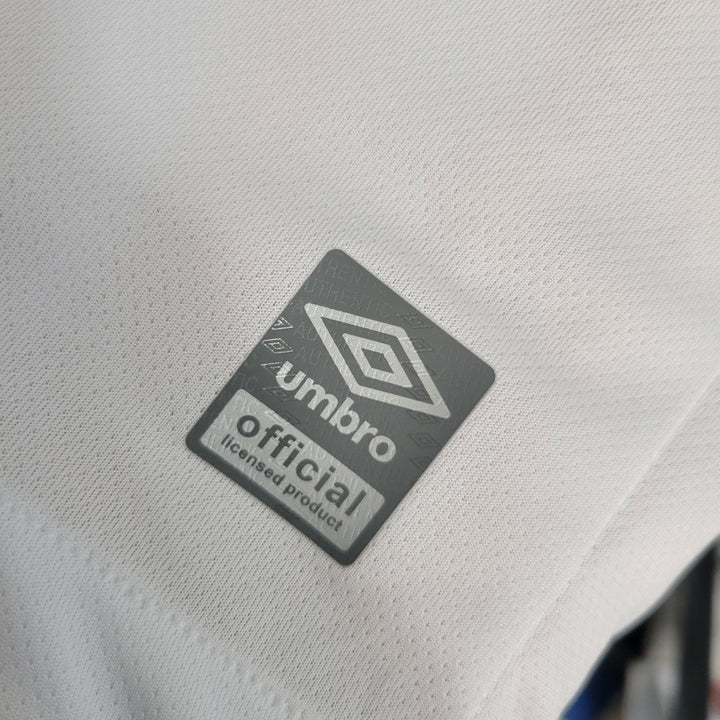 Camisa Santos Home 23/24 Torcedor Umbro Masculina - Branca