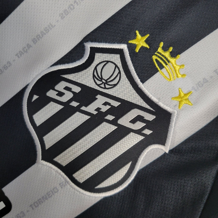 Camisa Santos Away 23/24 Torcedor Umbro Masculina - Preta