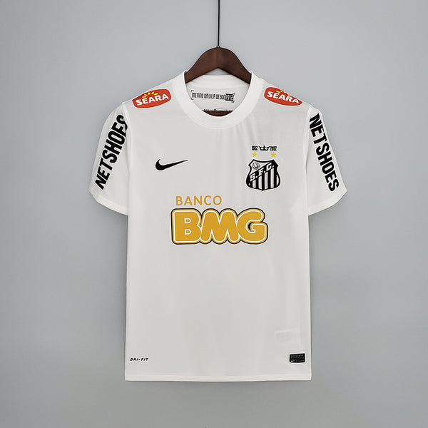 Camisa Retrô Santos 11/2012 | Nike Masculina - Branca - neymar - neymar santos - ganso - camisa do santos 2011