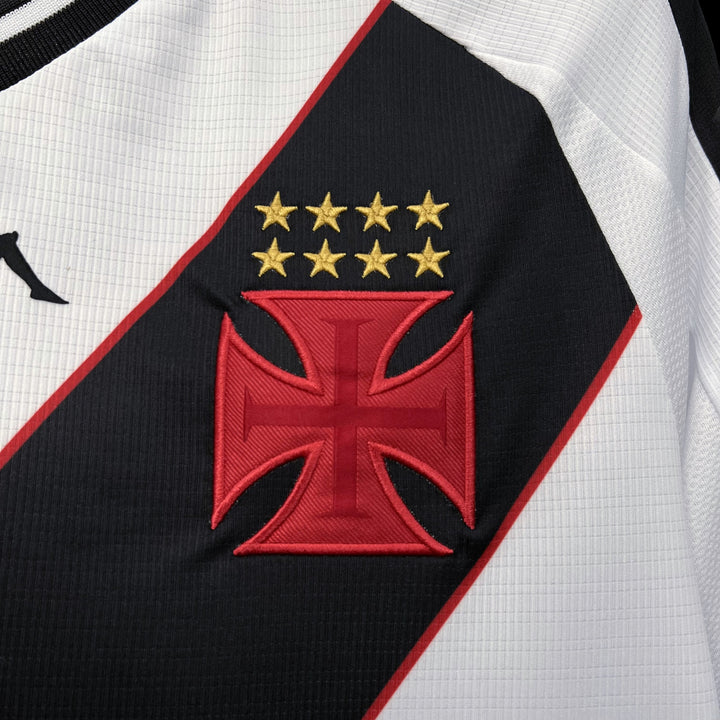 Camisa Vasco da Gama Away 23/24 Torcedor Kappa Masculina - Branca