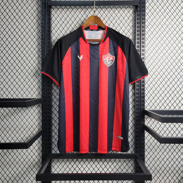 Camisa Vitória Home 23/24 Torcedor  Masculina - Vermelha