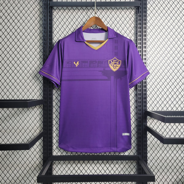 Camisa Vitória Away 23/24 Torcedor Masculina - Roxo