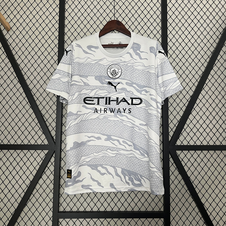 Camisa Manchester City Edição ESPECIAL 23/24 Torcedor Puma Masculina - Branco-futebol-manchestercity-nova-camisadetime-champions-edição-especial