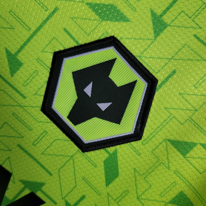 Camisa Wolves Away 23/24 Torcedor Castore Masculina - Verde