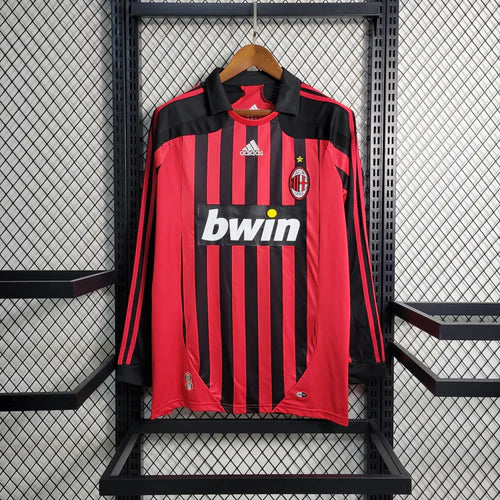 Camisa Retrô Milan 07/2008 | Manga Longa - Adidas Masculina