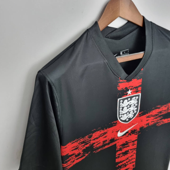 Camisa Inglaterra Away 2022 Torcedor Nike Masculina - Preta