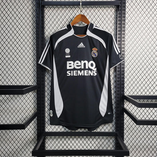 Camisa Retrô Real Madrid 06/2007 | Adidas Masculina - Preta