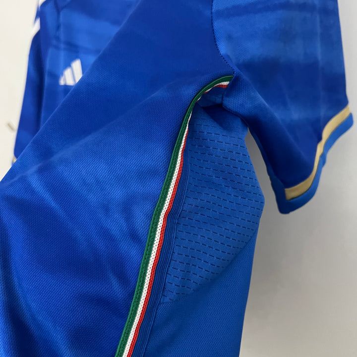 Camisa Itália Home 23/24 Torcedor Adidas Masculina - Azul