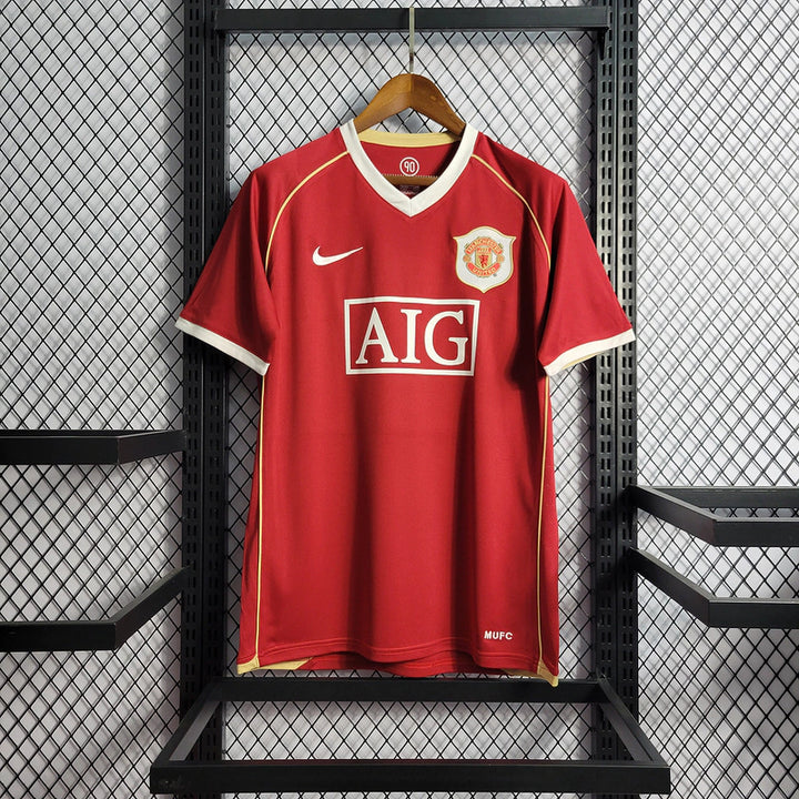 Camisa Retrô Manchester United 2006 | Nike Masculina - Vermelha - cr7 - cristiano ronaldo - camisa de time